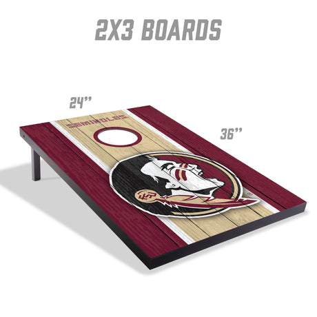 FSU Seminoles 2x3 MDF Cornhole Game Set