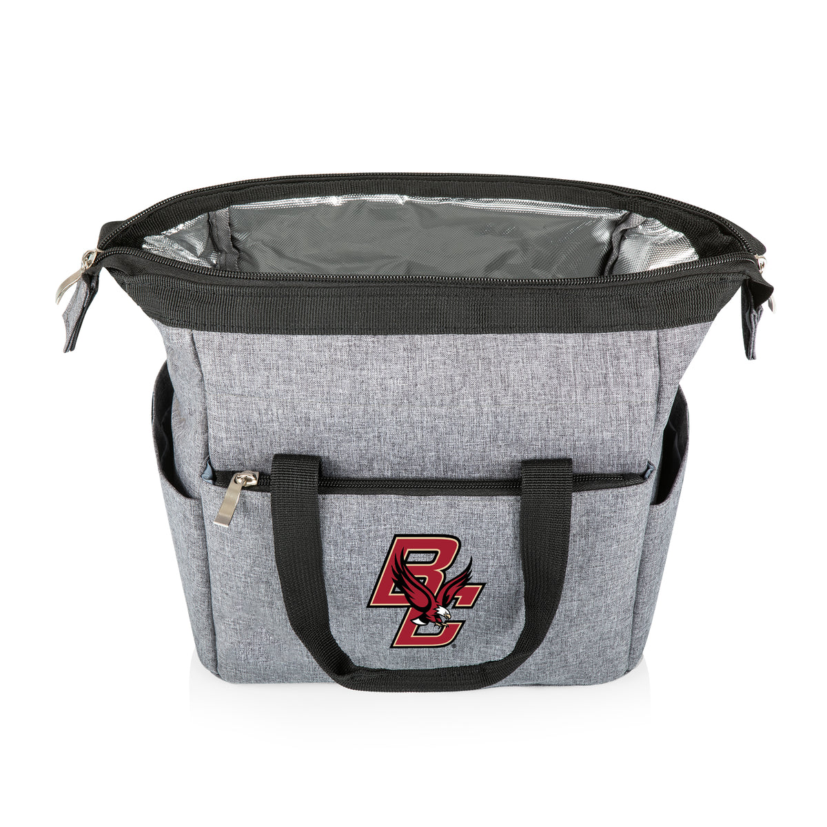 Boston College Eagles On The Go Lunch Bag Cooler - Gray