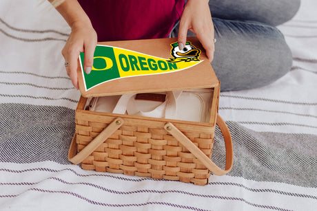 Oregon Ducks Poppy Personal Picnic Basket
