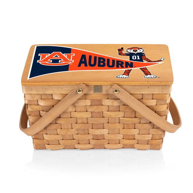 Auburn Tigers Poppy Personal Picnic Basket