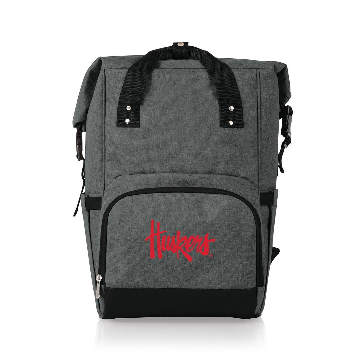 Nebraska Huskers On The Go Roll-Top Cooler Backpack