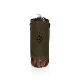 Oklahoma State Cowboys Malbec Insulated Canvas and Willow Wine Bottle Basket