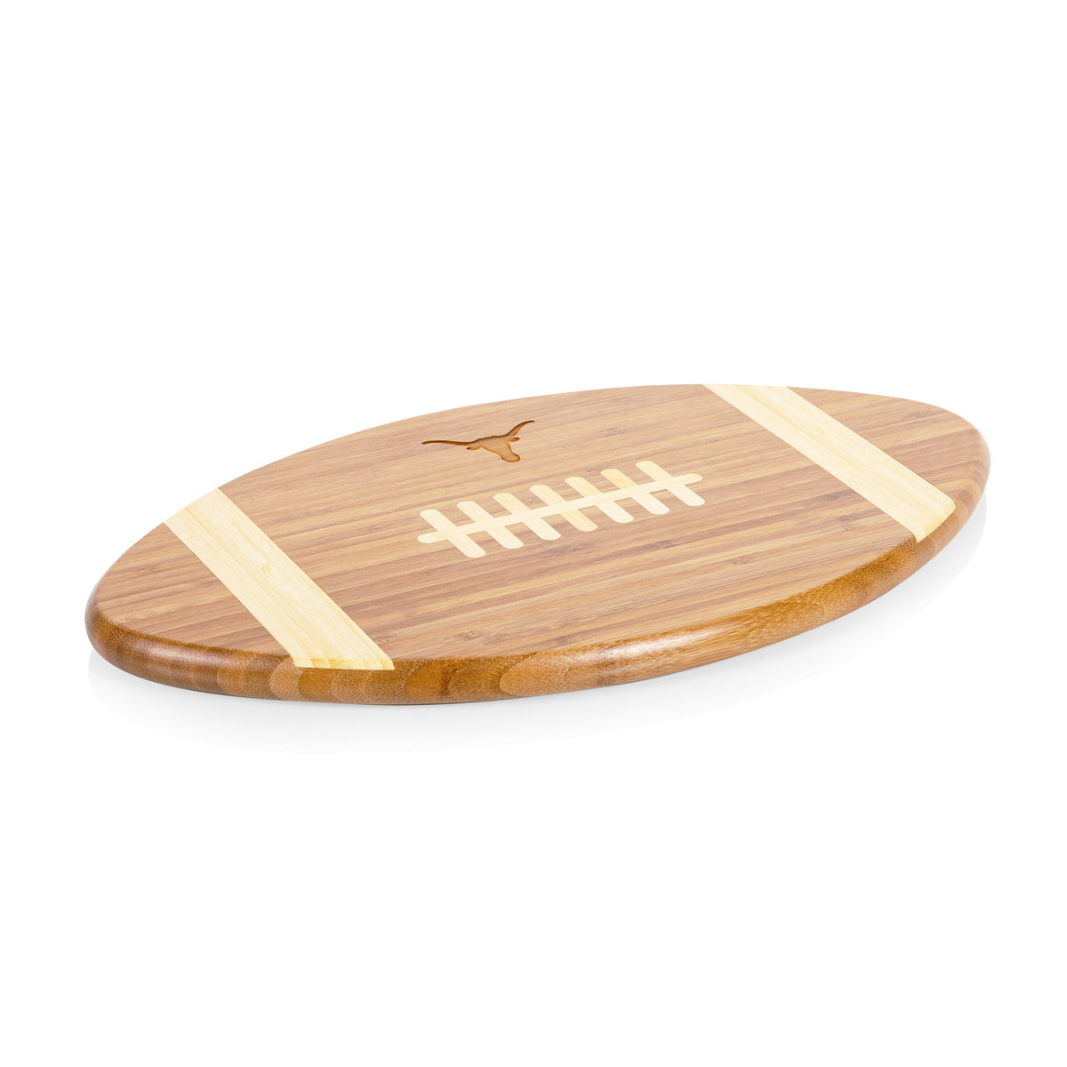 Texas Longhorns Touchdown Football Cutting Board & Serving Tray