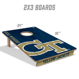 Georgia Tech Yellow Jackets 2x3 All Wood Cornhole Game Set
