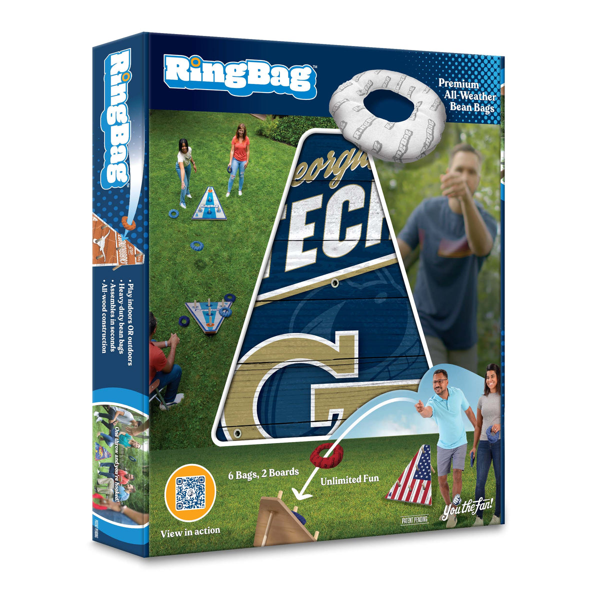 Georgia Tech Yellow Jackets Ring Bag Game