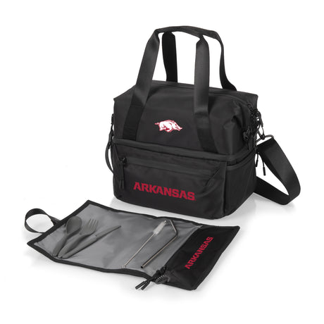 Arkansas Razorbacks Eco-Friendly Lunch Bag Cooler with Utensils