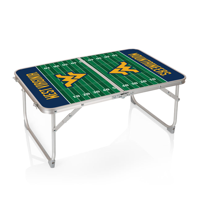 West Virginia Mountaineers Mini Portable Folding Table