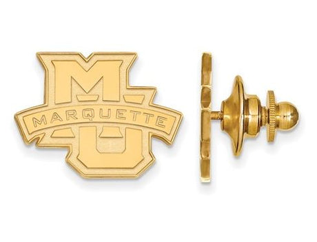 Marquette Golden Eagles 10k Yellow Gold Extra Small Post Earrings