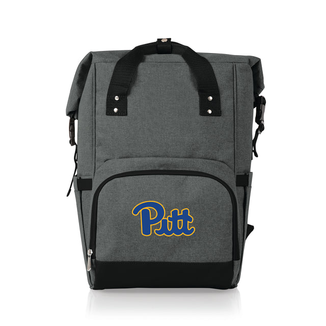 Pittsburgh Panthers On The Go Roll-Top Backpack Cooler