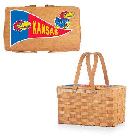 Kansas Jayhawks Poppy Personal Picnic Basket