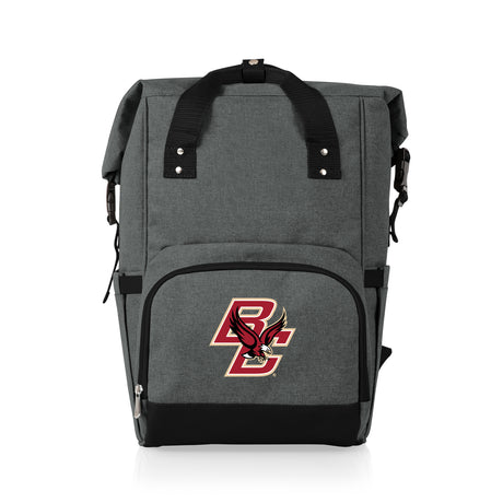 Boston College Eagles On The Go Roll-Top Cooler Backpack