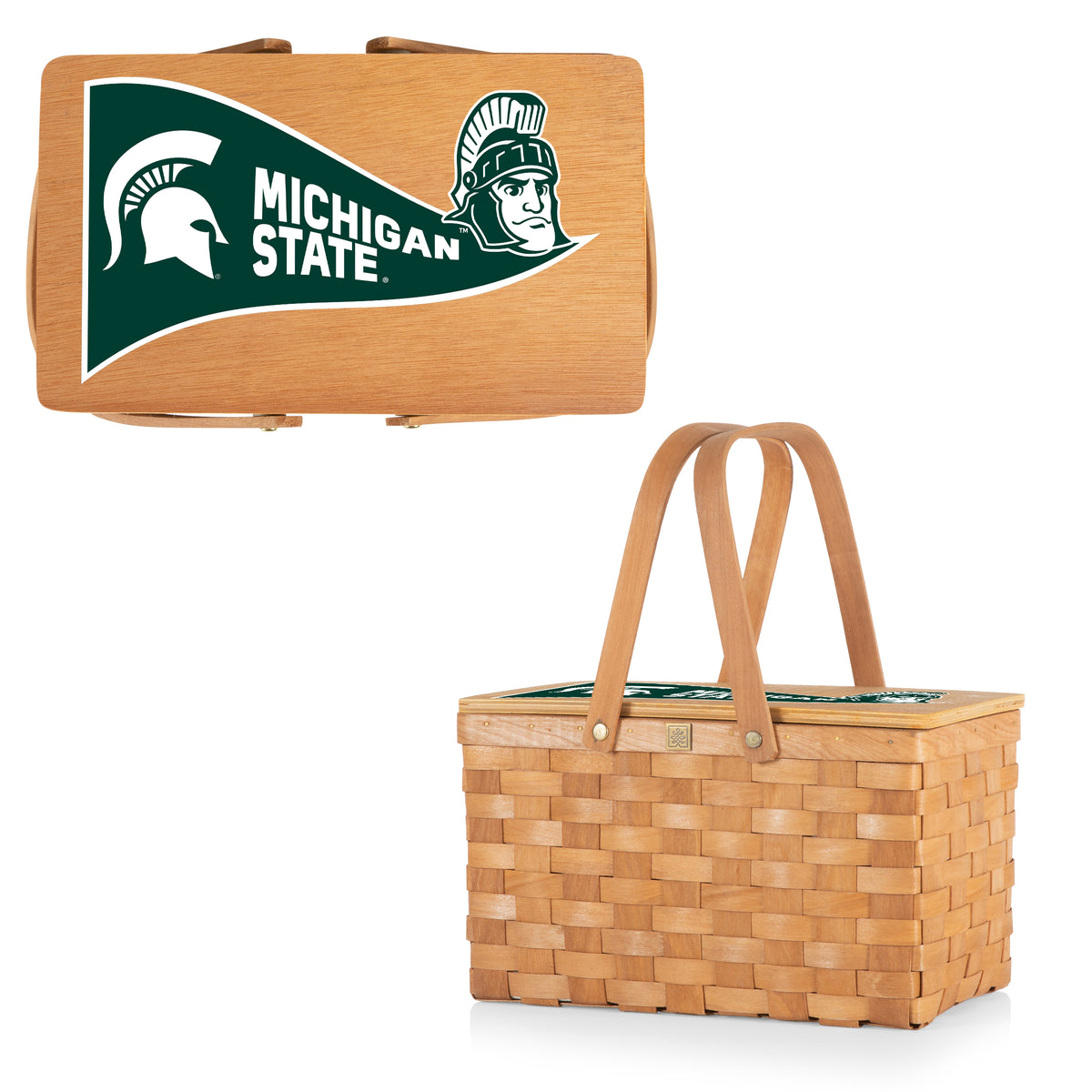 Michigan State Spartans Poppy Personal Picnic Basket