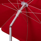 Maryland Terrapins 5.5 Ft. Portable Beach Umbrella - Red
