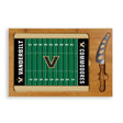 Vanderbilt Commodores Icon Glass Top Cutting Board & Knife Set