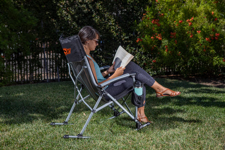 Oklahoma State Cowboys Outdoor Rocking Camp Chair