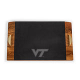 Virginia Tech Hokies Covina Acacia and Slate Serving Tray