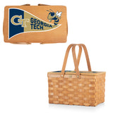 Georgia Tech Yellow Jackets Poppy Personal Picnic Basket