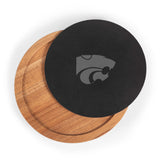 Kansas State Wildcats Slate Serving Board with Cheese Tools