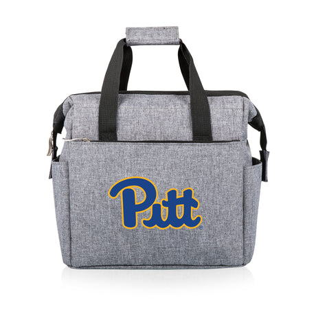 Pittsburgh Panthers On The Go Lunch Bag Cooler - Gray