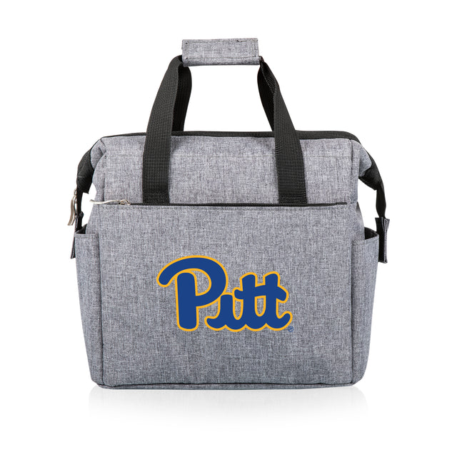Pittsburgh Panthers On The Go Lunch Bag Cooler - Gray
