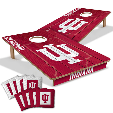 Indiana Hoosiers 2x3 All Wood Cornhole Game Set