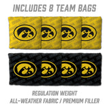 Iowa Hawkeyes 2x3 All Wood Cornhole Game Set