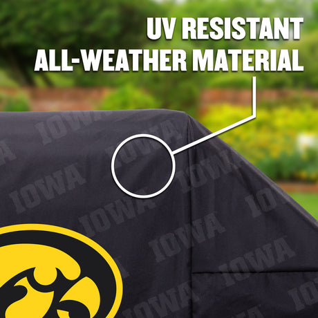 Iowa Hawkeyes Heavy Duty Grill Cover
