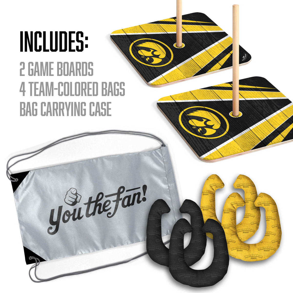 Iowa Hawkeyes Horseshoe Bag Game