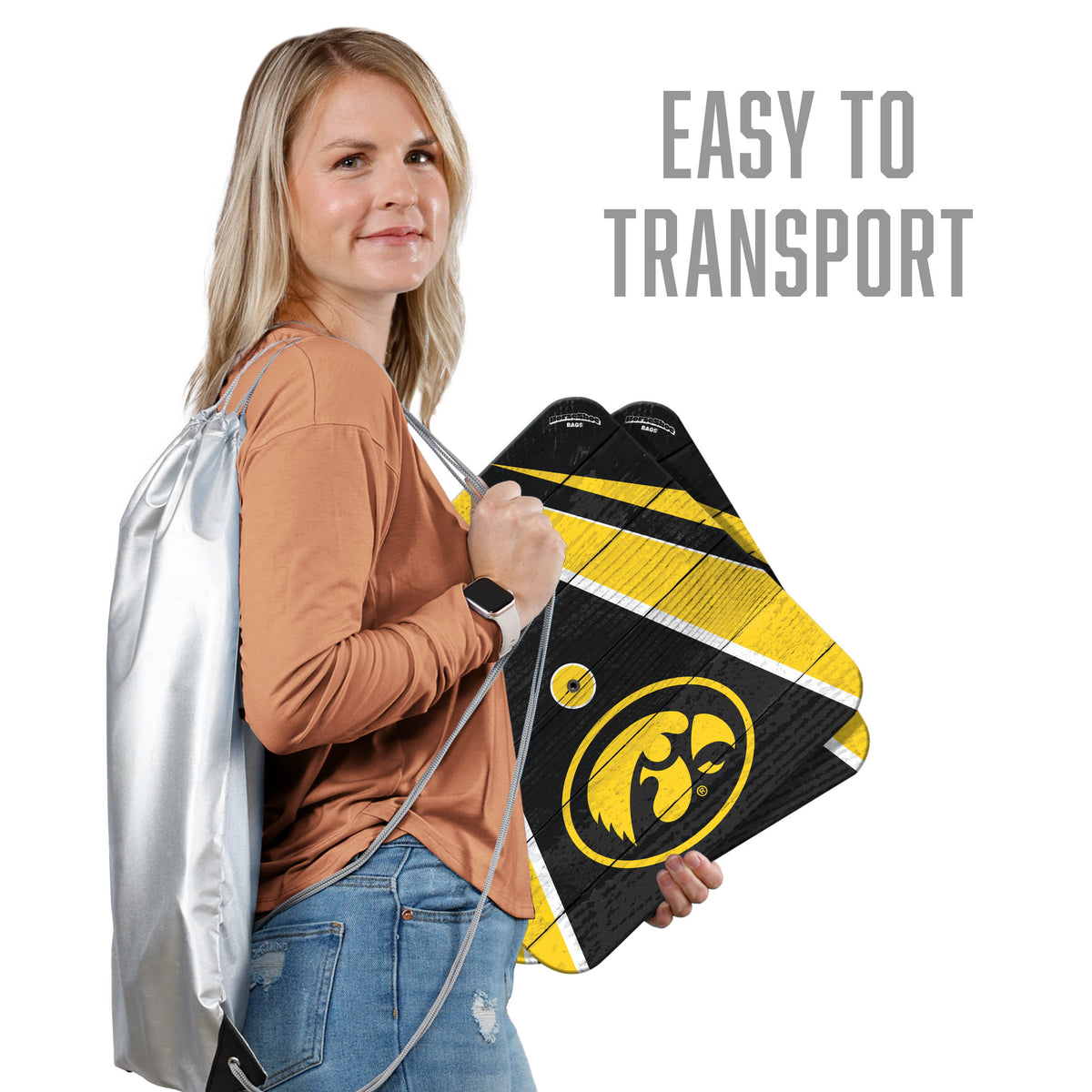 Iowa Hawkeyes Horseshoe Bag Game