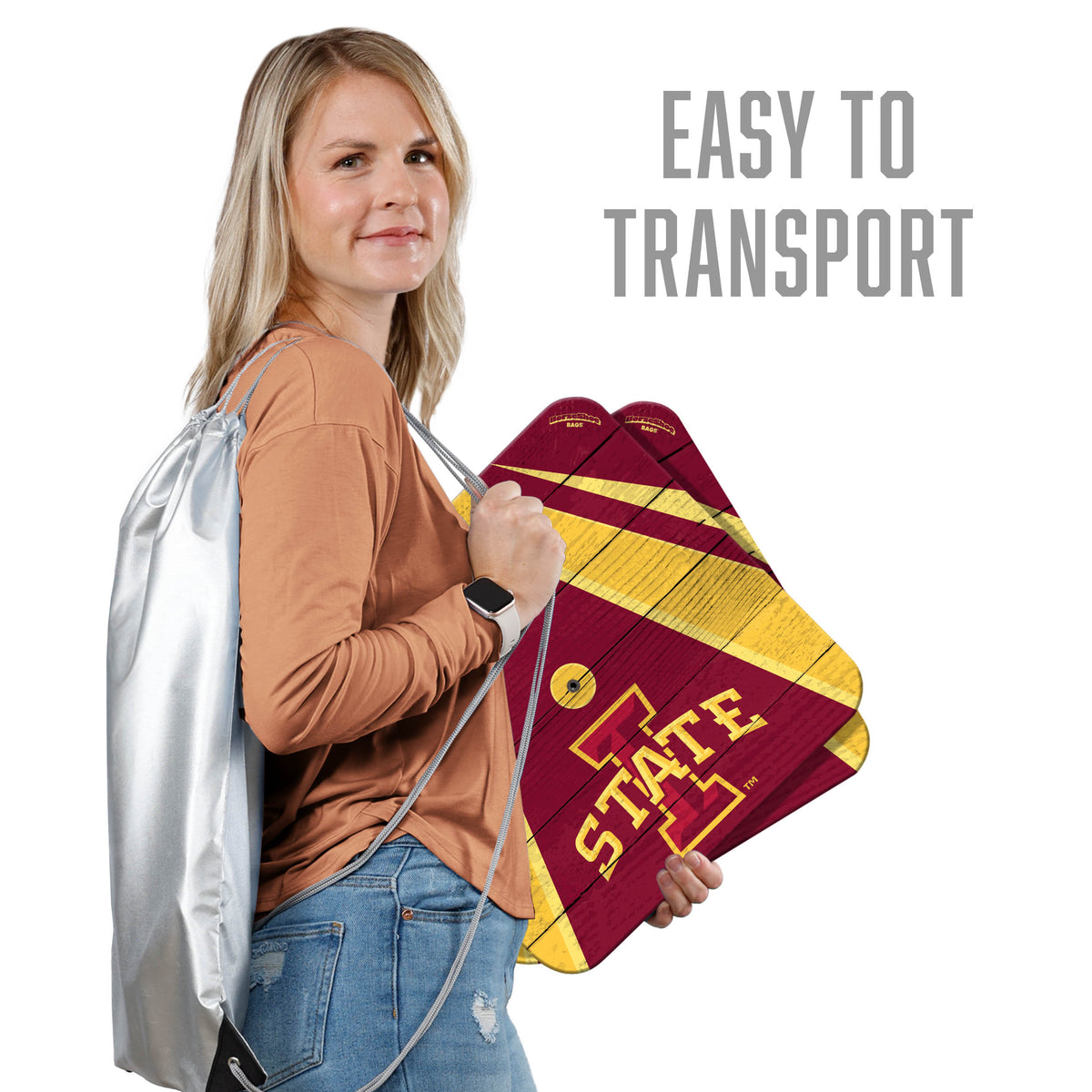 Iowa State Cyclones Horseshoe Bag Game