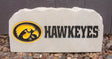 Show your love for the Iowa Hawkeyes when you add this Engraved Limestone Decorative Stone to your collection.