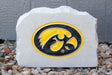 Show your love for the Iowa Hawkeyes when you add this Engraved Limestone Decorative Stone to your collection.