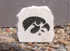 Show your love for the Iowa Hawkeyes when you add this Engraved Limestone Decorative Stone to your collection.