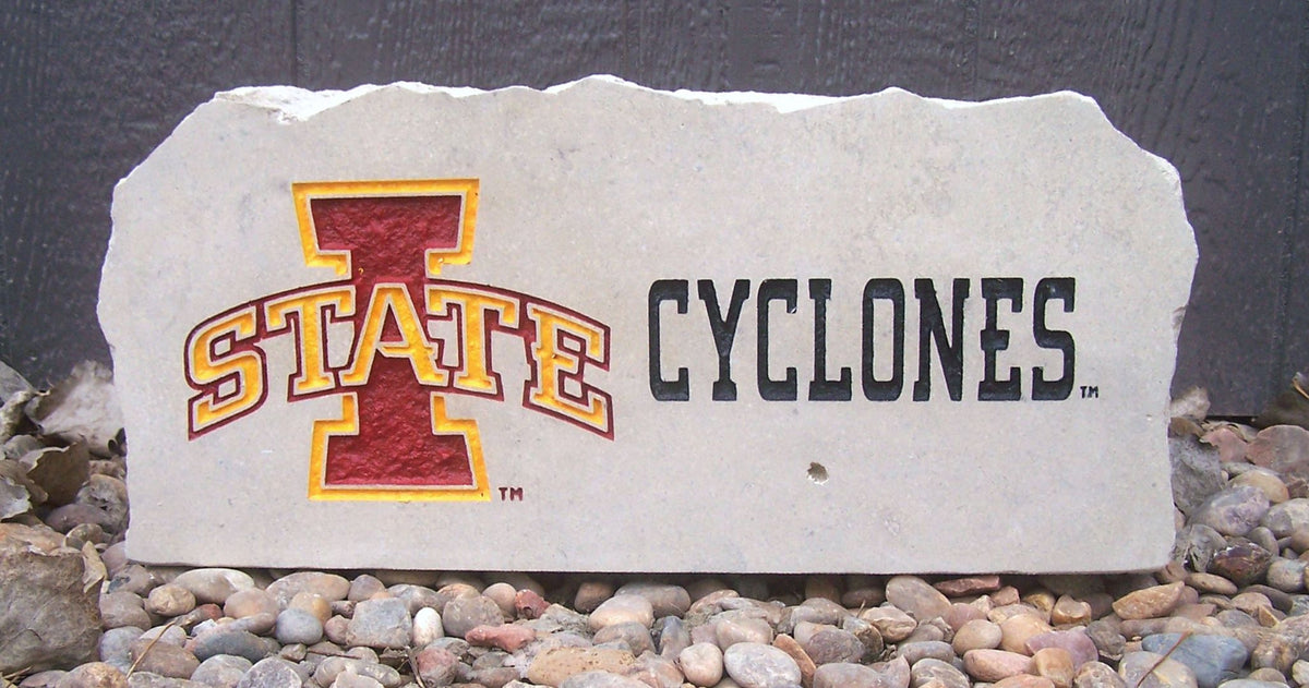 Show your love for the Iowa State Cyclones when you add this Engraved Limestone Decorative Stone to your collection.