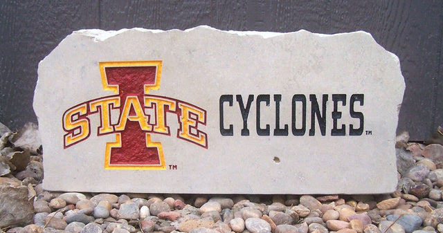 Show your love for the Iowa State Cyclones when you add this Engraved Limestone Decorative Stone to your collection.