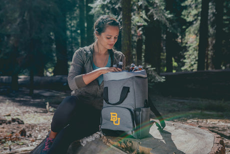 Baylor Bears On The Go Roll-Top Cooler Backpack