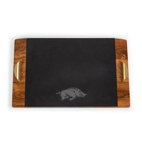 Arkansas Razorbacks Covina Acacia and Slate Serving Tray