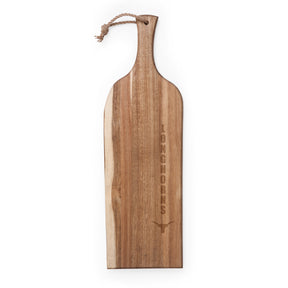Texas Longhorns Artisan Acacia Charcuterie Board