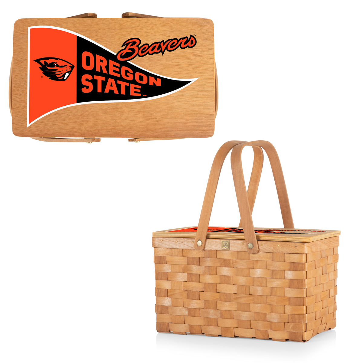 Oregon State Beavers Poppy Personal Picnic Basket