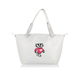 Wisconsin Badgers Eco-Friendly Cooler Tote Bag - White