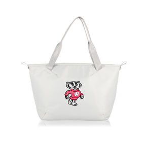 Wisconsin Badgers Eco-Friendly Cooler Tote Bag - White