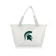 Michigan State Spartans Eco-Friendly Cooler Tote Bag - White