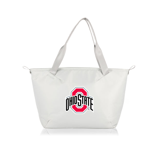Ohio State Buckeyes Eco-Friendly Cooler Tote Bag - White