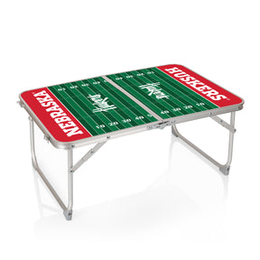 Nebraska Huskers Mini Portable Folding Table