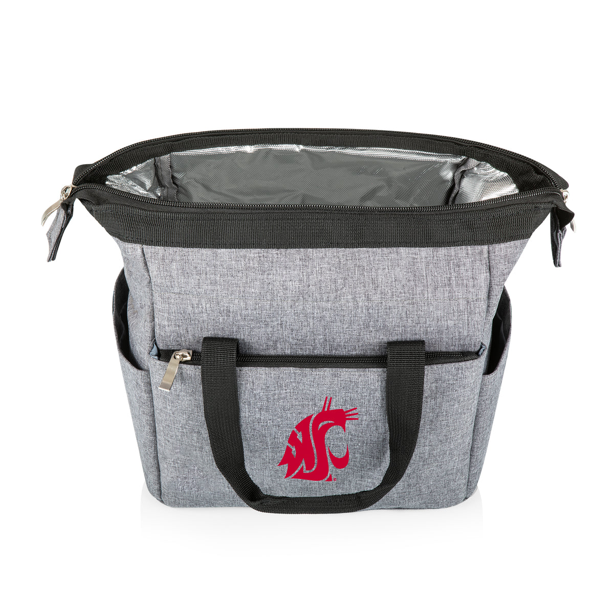 Washington State Cougars On The Go Lunch Bag Cooler - Gray