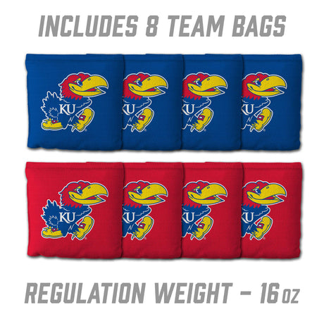 Kansas Jayhawks 2x3 MDF Cornhole Game Set