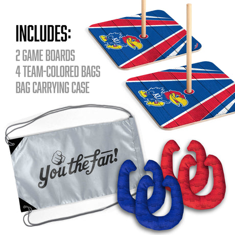 Kansas Jayhawks Horseshoe Bag Game