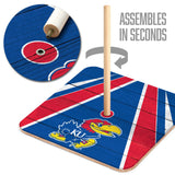 Kansas Jayhawks Horseshoe Bag Game