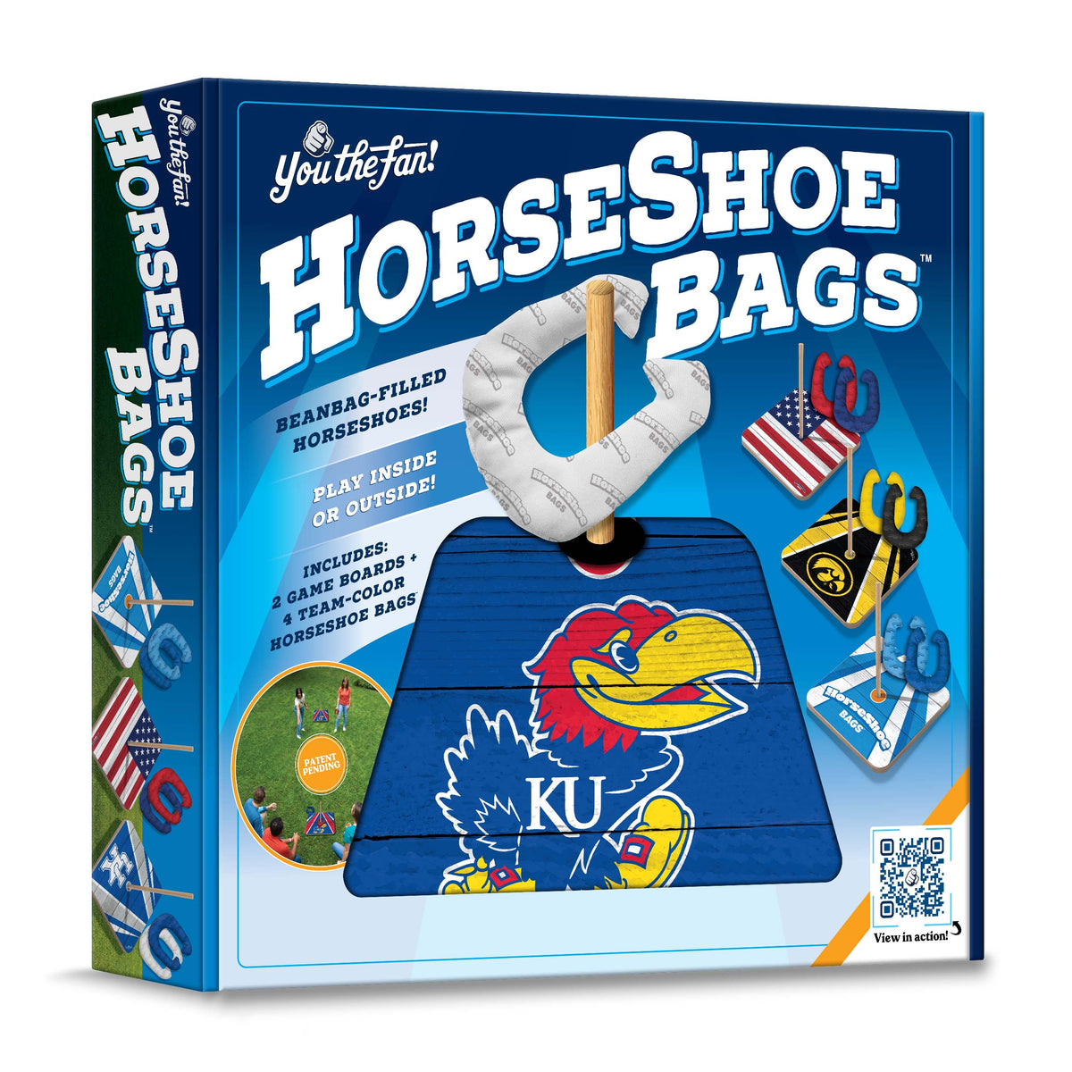 Kansas Jayhawks Horseshoe Bag Game