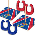 Kansas Jayhawks Horseshoe Bag Game
